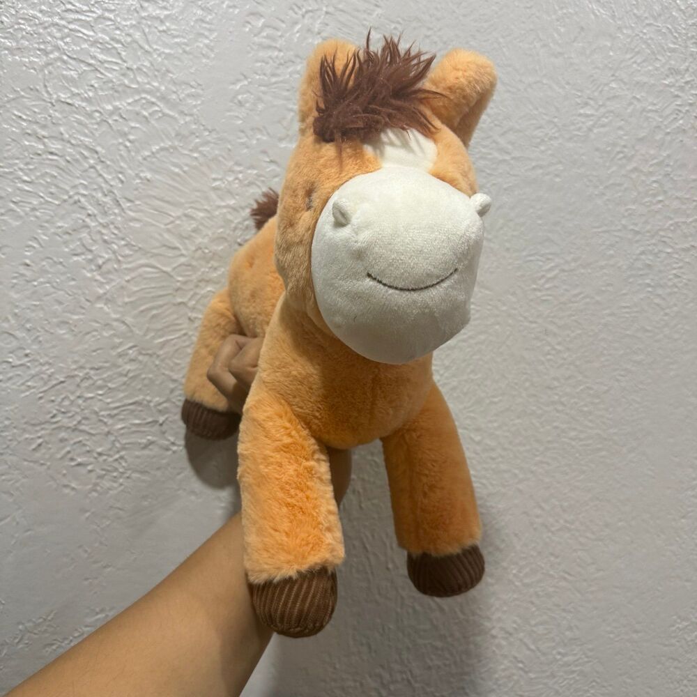 Giggle Scape Horse Pony Donkey Plush Orange Brown 15” Target Stuffed Animal